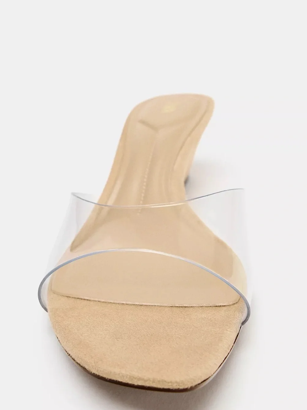 Zara Clear Wedged Sandal Slippers
